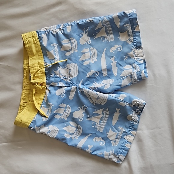 Janie and Jack Toddler Boys Swim Trunks Size 4T - Picture 1 of 6